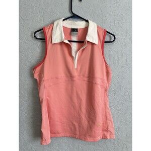 Nike Womens Size Large 12-14 Sphere Dry Polo E19